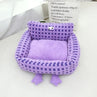 Soft Cat Bed Sofa Warm Pet Sofa for Small Dogs Puppy Non-slip Pet Sleeping Bed Plush Puppy Couch Cat Nest Cushion Pet Supplies