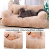 Soft Cat Bed Sofa Warm Pet Sofa for Small Dogs Puppy Non-slip Pet Sleeping Bed Plush Puppy Couch Cat Nest Cushion Pet Supplies